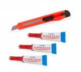 Globiz 57065 Pillanatragasztó szett univerzális késsel