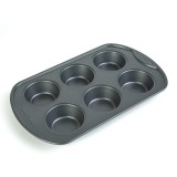 Globiz Baker’s Secret Classic Line 6 darabos muffin sütőforma - 31,3 x 18,6 x 3,6 cm