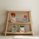 Globiz Dekorációs kaspó - füllel - 11 x 18 cm - 4 féle