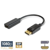 Globiz DisplayPort - HDMI adapter - 1.2 - 1080P
