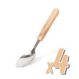 Globiz Grill kanál - 4 db - fa nyéllel