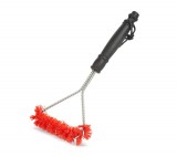 Globiz Grilltisztító kefe - műanyag nyéllel - 15 x 30 cm