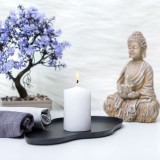 Globiz Gyertya - fehér, illatmentes - 130 g