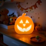 Globiz Halloween-i LED dekor - tök - RGB LED - 3 x LR1130 - 8,5 x 9 x 4 cm