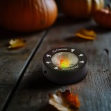 Globiz Halloween-i LED hangulatvilágítás - 3 LED - 3 x AAA - fekete, szellem