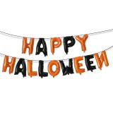 Globiz Halloween-i lufi szett - "Happy Halloween" felirat - rögzítő szalaggal