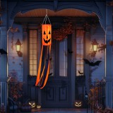 Globiz Halloween-i szélzsák dekoráció - tök - narancssárga - 122 cm