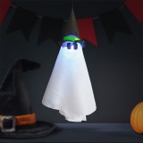 Globiz Halloween-i világító dekoráció - szellem - felakasztható - RGB LED - 70 x 50 cm