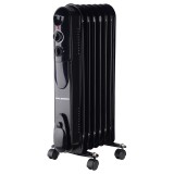Globiz Hausberg hősugárzó olajradiátor - 600-900-1500 W - 7 lamellás - 110 x 580 mm
