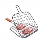Globiz Hús grillező rács - fa nyéllel