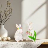 Globiz Húsvéti dekoráció - nyuszi - 2 féle - 7,5 x 7,2 x 14,5 cm