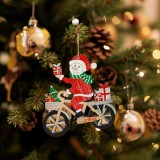 Globiz Karácsonyfadísz - hóember - akasztható - 21,5 x 11,5 cm