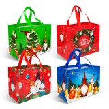 Globiz Karácsonyi ajándéktáska - 31 x 25 x 17 cm - 4 féle