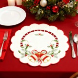 Globiz Karácsonyi asztalterítő - hímzett - 29 cm - 3 féle