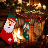 Globiz Karácsonyi csizma - 42 x 24,5 cm - textil - 3 féle