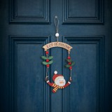 Globiz Karácsonyi dekoráció - Fa, hóember - 13 x 17 cm