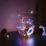 Globiz Karácsonyi LED fényfüzér - 5 m - 50 LED - multicolor - 3 x AA