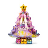 Globiz Karácsonyi lufi - alumínium fólia - fenyőfa - 58 x 83 cm