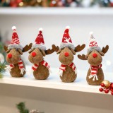 Globiz Karácsonyi manó - rénszarvas - 18 cm - 4 féle