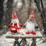 Globiz Karácsonyi skandináv manó - 8 x 14 x 20 cm - 2 féle