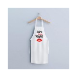 Globiz Konyhai kötény - "Mrs. Always Right" felirattal - 80 x 70 cm - 200 gsm