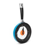 Globiz Konyhai serpenyő falióra - tükörtojással - kék