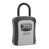 Globiz Kulcsszéf - reteszelhető akasztó - fém - 170 x 95 x 40 mm