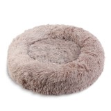Globiz Kutyafekhely - kör - "XL" méret - 80 cm - világosbarna
