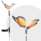 Globiz LED-es szolár pillangó - hidegfehér - 65 cm