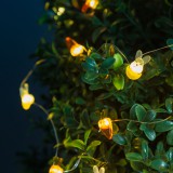 Globiz LED fényfüzér - nyuszi és répa - 2 m - 20 LED - 2 x AA