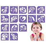 Globiz Lovak és Unikornisok sablon szett - 15 db-os