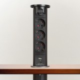 Globiz Motoros rejtett elosztó - fekete