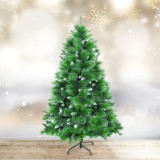 Globiz Műfenyő - 180 cm - ezüstfenyő dús ágakkal - PVC - havas