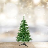 Globiz Műfenyő - 90 cm - Nordmann - PVC - sötétzöld