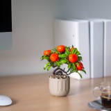 Globiz Műnövény dekoráció - déli gyümölcs - 18 x 18 cm - 3 féle