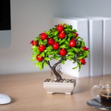 Globiz Műnövény dekoráció - gránátalma - 18 x 24 cm