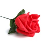 Globiz Műnövény dekoráció - rózsa - 3 szín - 5 x 5 x 30 cm