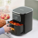 Globiz Olaj nélküli fritőz - 220-240 V - 1450W - 5 L - érintőgombos