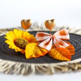 Globiz Őszi dekoráció - 2 féle szett - falevéllel - 5 részes