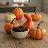 Globiz Őszi dekoráció - tök - 6 féle - műanyag