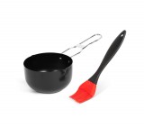 Globiz Pácoló tál ecsettel - 11,5 x 6,6 cm