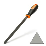 Globiz Precíziós reszelő fémhez - háromszög alakú - kétszeres vágású közepes durvaságú