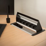 Globiz Rejtett elosztó - 5-ös Felnyíló kivitel, szálcsiszolt