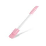 Globiz Szilikon spatula - rózsaszín, kétoldalú - 24,5 x 4,5 cm