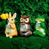 Globiz Szolár állatfigurák - 3 féle - 10 melegfehér LED - 15 cm