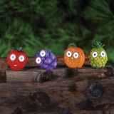 Globiz Szolár gyümölcsök - 4 féle - 2 fehér LED - 8 x 9 cm