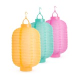 Globiz Szolár lampion - 3 színben - hidegfehér LED - 21 cm