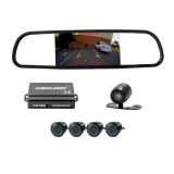 Globiz Tolatókamera és radar szett - kijelzős visszapillantóval