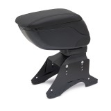 Globiz Univerzális autós könyöklő tárolórekesszel - fekete