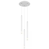 GLOBO 15629W-3 RYAN LED függeszték 4W 230V IP20 3xG9 LED fehér matt d=240 mm